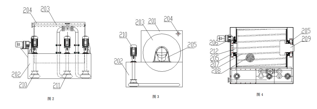 初筛分离机的主视图